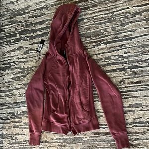 Savvi fleece full zip hoodie